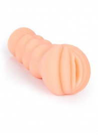 Телесный мастурбатор-вагина с эрекционными кольцами в комплекте - Sexy Girl - в Петропавловске-Камчатском купить с доставкой