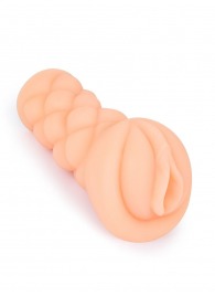 Телесный мастурбатор-вагина с вибропулей и эрекционными кольцами в комплекте - Sexy Girl - в Петропавловске-Камчатском купить с доставкой