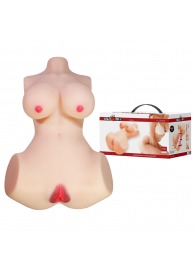 Мастурбатор-торс Aveline с 2 любовными тоннелями - Baile - в Петропавловске-Камчатском купить с доставкой