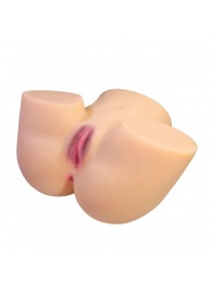 Телесный мастурбатор Liora с 2 любовными тоннелями - Baile - в Петропавловске-Камчатском купить с доставкой