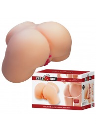 Телесный мастурбатор с 2 любовными отверстиями Olivia - Baile - в Петропавловске-Камчатском купить с доставкой