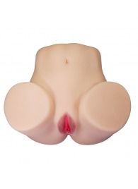 Телесный мастурбатор Julia с 2 любовными каналами - Baile - в Петропавловске-Камчатском купить с доставкой