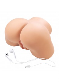 Телесный мастурбатор Olivia с 2 любовными отверстиями - Baile - в Петропавловске-Камчатском купить с доставкой