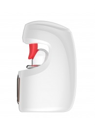 Белый мастурбатор с язычком и возвратно-поступательными движениями - Secwell - в Петропавловске-Камчатском купить с доставкой