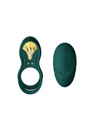 Зеленое эрекционное виброкольцо Bayek с пультом ДУ - Zalo - в Петропавловске-Камчатском купить с доставкой