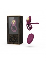 Фиолетовое эрекционное виброкольцо Bayek с пультом ДУ - Zalo - в Петропавловске-Камчатском купить с доставкой