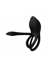 Черное эрекционное виброкольцо Bayek с пультом ДУ - Zalo - в Петропавловске-Камчатском купить с доставкой