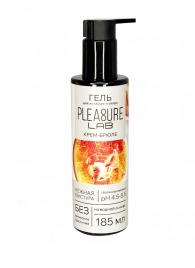 Съедобный лубрикант на водной основе Pleasure Lab с ароматом крем-брюле - 185 мл. - Pleasure Lab - купить с доставкой в Петропавловске-Камчатском