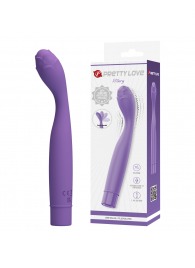 Сиреневый вибростимулятор зоны G Hilary - 18,5 см. - Baile