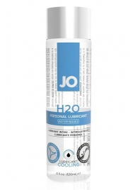 Охлаждающий лубрикант на водной основе JO Personal Lubricant H2O COOLING - 120 мл. - System JO - купить с доставкой в Петропавловске-Камчатском