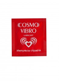 Пробник женского стимулирующего лубриканта на силиконовой основе Cosmo Vibro - 3 гр. - Биоритм - купить с доставкой в Петропавловске-Камчатском