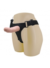 Реалистичный страпон-фаллоимитатор на трусиках Ultra Passionate Harness - 15 см. - Baile - купить с доставкой в Петропавловске-Камчатском