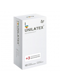 Разноцветные ароматизированные презервативы Unilatex Multifruit  - 12 шт. + 3 шт. в подарок - Unilatex - купить с доставкой в Петропавловске-Камчатском