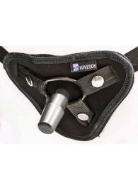 Вибрострапон с двумя насадками UniStrap - 18 и 18 см. - LOVETOY (А-Полимер) - купить с доставкой в Петропавловске-Камчатском
