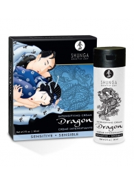 Интимный мужской крем SHUNGA DRAGON SENSITIVE - 60 мл. - Shunga - купить с доставкой в Петропавловске-Камчатском
