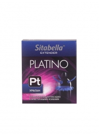 Стимулирующая насадка с усиками и шипиками Platino  Ураган - Sitabella - купить с доставкой в Петропавловске-Камчатском