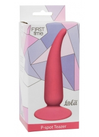 Розовая анальная пробка P-spot Teazer Pink - 12,2 см. - Lola Games - в Петропавловске-Камчатском купить с доставкой