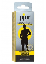 Спрей-пролонгатор длительного действия pjur SUPERHERO Strong Spray - 20 мл. - Pjur - купить с доставкой в Петропавловске-Камчатском