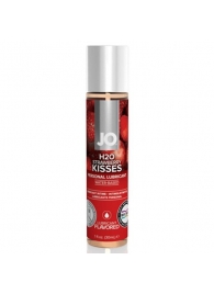 Смазка с ароматом клубники JO Flavored Strawberry Kiss - 30 мл. - System JO - купить с доставкой в Петропавловске-Камчатском