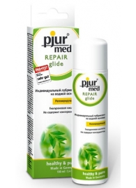 Регенирирующий лубрикант с гиалуроновой кислотой pjur MED Repair glide - 100 мл. - Pjur - купить с доставкой в Петропавловске-Камчатском