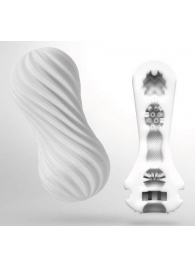 Мастурбатор FLEX Silky White с мягким рельефом - Tenga - в Петропавловске-Камчатском купить с доставкой