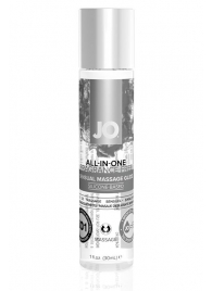 Массажный гель ALL-IN-ONE Massage Oil Sensual нейтральный - 30 мл. - System JO - купить с доставкой в Петропавловске-Камчатском