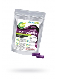 Капсулы для мужчин Man s Power+ с гранулированным семенем - 2 капсулы (0,35 гр.) - SuperCaps - купить с доставкой в Петропавловске-Камчатском