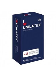 Ультрапрочные презервативы Unilatex Extra Strong - 12 шт. + 3 шт. в подарок - Unilatex - купить с доставкой в Петропавловске-Камчатском
