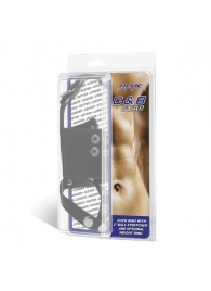 Кольцо на член и мошонку Cock Ring With 2  Ball Stretcher And Optional Weight Ring - BlueLine - в Петропавловске-Камчатском купить с доставкой