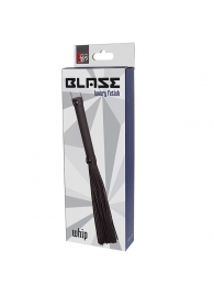 Чёрная плеть BLAZE WHIP BLACK - Dream Toys - купить с доставкой в Петропавловске-Камчатском