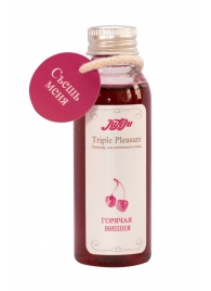 Эликсир Triple Pleasure  Горячая вишня  - 65 гр. - JULEJU - купить с доставкой в Петропавловске-Камчатском