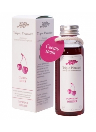 Эликсир Triple Pleasure  Горячая вишня  - 65 гр. - JULEJU - купить с доставкой в Петропавловске-Камчатском