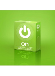 Цветные ароматизированные презервативы ON) Fruit   Color - 3 шт. - ON) - купить с доставкой в Петропавловске-Камчатском