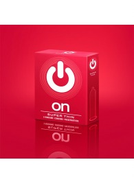Супертонкие презервативы ON) Super Thin - 3 шт. - ON) - купить с доставкой в Петропавловске-Камчатском