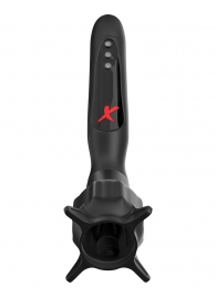 Чёрный вибростимулятор для головки члена с эффектом всасывания Vibrating Roto-Sucker - Pipedream - в Петропавловске-Камчатском купить с доставкой