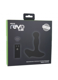 Чёрный перезаряжаемый массажёр предстательной железы NEXUS Revo Slim - Nexus Range - в Петропавловске-Камчатском купить с доставкой
