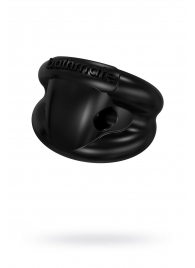 Чёрное эрекционное виброкольцо Strength - Bathmate - в Петропавловске-Камчатском купить с доставкой