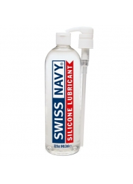 Лубрикант на силиконовой основе Swiss Navy Silicone Based Lube - 946,3 мл. - Swiss navy - купить с доставкой в Петропавловске-Камчатском