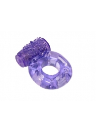 Фиолетовое эрекционное кольцо с вибрацией Rings Axle-pin - Lola Games - в Петропавловске-Камчатском купить с доставкой