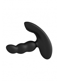 Черный силиконовый стимулятор простаты Levett Nitoc с пультом ДУ - Levett - в Петропавловске-Камчатском купить с доставкой