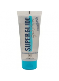 Интимная смазка на водной основе Superglide - 100 мл. - HOT - купить с доставкой в Петропавловске-Камчатском