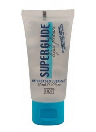 Гель-смазка на водной основе для чувствительной кожи Superglide - 30 мл. - HOT - купить с доставкой в Петропавловске-Камчатском