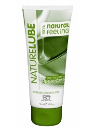 Смазка на водной основе с алоэ вера Nature Lube - 30 мл. - HOT - купить с доставкой в Петропавловске-Камчатском