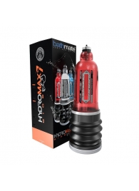 Красная гидропомпа HydroMAX7 Wide Boy - Bathmate - в Петропавловске-Камчатском купить с доставкой