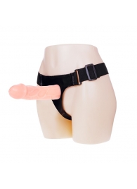 Телесный фаллоимитатор на трусиках Jessica Strap-On - 15,5 см. - Baile - купить с доставкой в Петропавловске-Камчатском