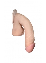 Сувенирный фаллос на присоске 03 - 17 см. - LOVETOY (А-Полимер) - купить с доставкой в Петропавловске-Камчатском