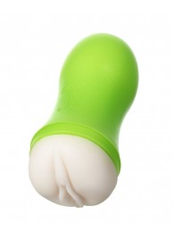 Мастурбатор-вагина A-Toys в зеленой колбе - A-toys - в Петропавловске-Камчатском купить с доставкой