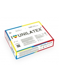 Разноцветные ароматизированные презервативы Unilatex Multifruits - 144 шт. - Unilatex - купить с доставкой в Петропавловске-Камчатском
