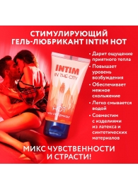 Стимулирующий гель-лубрикант Intim Hot - 60 гр. - Биоритм - купить с доставкой в Петропавловске-Камчатском