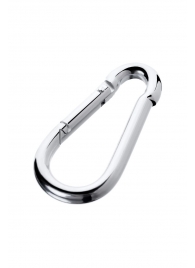 Серебристый карабин TOYFA Metal - ToyFa - купить с доставкой в Петропавловске-Камчатском